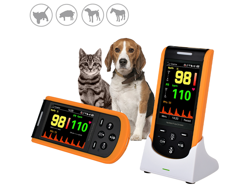 Hand Held Vet Pulse Oximeter